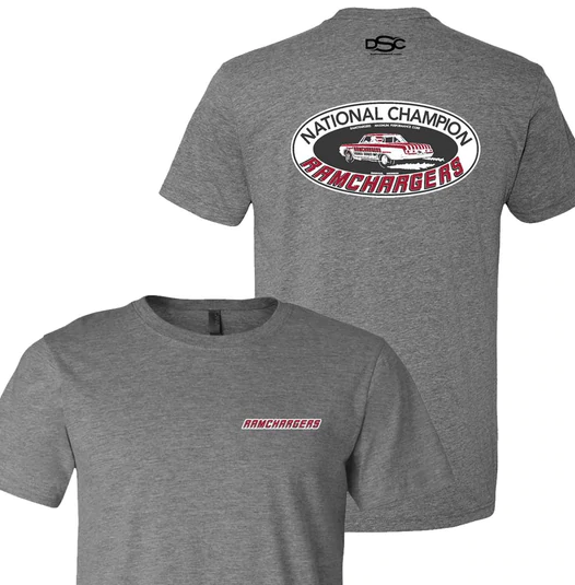 Ramchargers National Champion Grey Tee